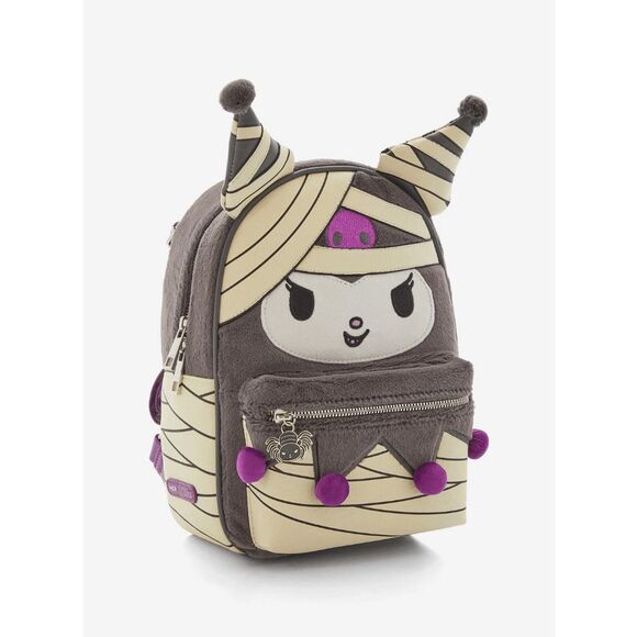 Kuromi Mummy Figural Mini Backpack